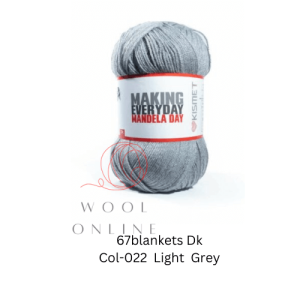 67BLANKETS SOLID DK -22 LIGHT GREY