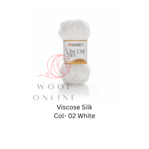 VISCOSE SILK -02 -WHITE