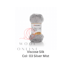 VISCOSE SILK -03 -SILVER MIST