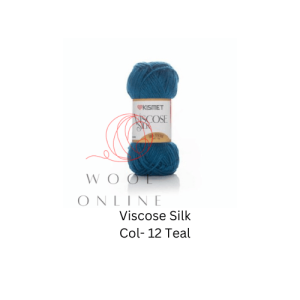 VISCOSE SILK -12 -TEAL