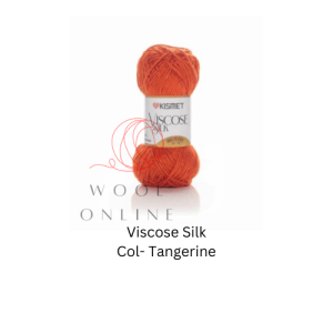 VISCOSE SILK -14 -TANGERINE