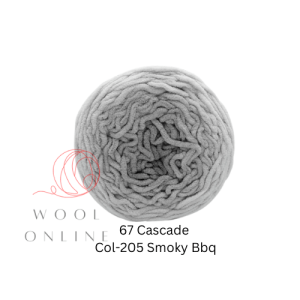 67BLANKETS CASCADE BULKY -205 SMOKY BBQ