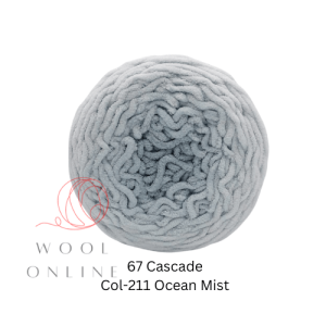 67BLANKETS CASCADE BULKY -211 OCEAN MIST