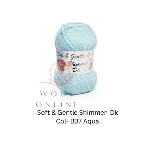 SOFT & GENTLE BABY SHIMMER-BB7 -AQUA