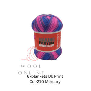 67BLANKETS PRINT DK -210 MERCURY