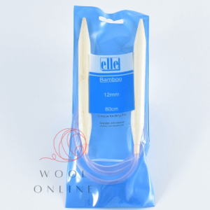 BAMBOO CIRCULAR KNITTNG NEEDLE (80CM) =2MM-4.5MM