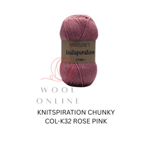 KNITSPIRATION CHUNKY COL-K32-ROSE PINK