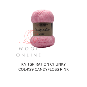 KNITSPIRATION CHUNKY COL-K29-CANDYFLOSS PINK