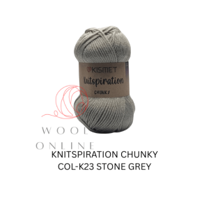 KNITSPIRATION CHUNKY COL-K23-STONE GREY