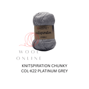 KNITSPIRATION CHUNKY COL-K22-PLATINUM GREY