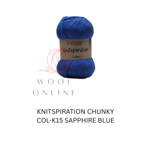 KNITSPIRATION CHUNKY COL-K15-SAPPHIRE BLUE