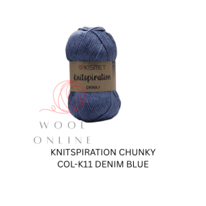 KNITSPIRATION CHUNKY COL-K11-DENIM BLUE