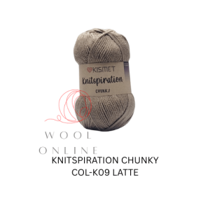 KNITSPIRATION CHUNKY COL-K09-LATTE