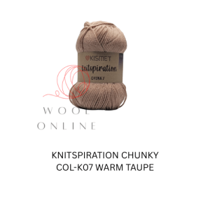 KNITSPIRATION CHUNKY COL-K07-WARM TAUPE