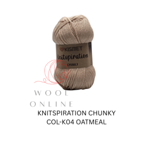 KNITSPIRATION CHUNKY COL-K04-OATMEAL