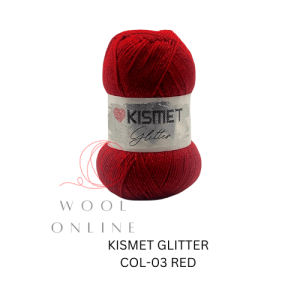 KISMET GLITTER COL-03-RED