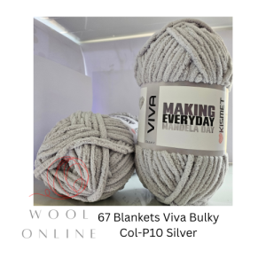 67 BLANKETS VIVA COL-10-SILVER