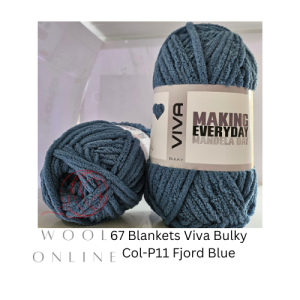 67 BLANKETS VIVA COL-11-FJORD BLUE
