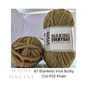 67 BLANKETS VIVA COL-22-KHAKI