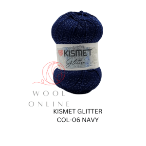 KISMET GLITTER COL-06-NAVY