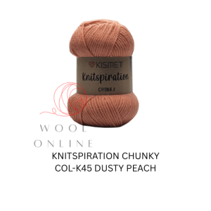 KNITSPIRATION CHUNKY COL-K45-DUSTY PEACH