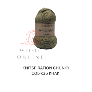 KNITSPIRATION CHUNKY COL-K36-KHAKI