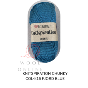 KNITSPIRATION CHUNKY COL-K16-FJORD BLUE
