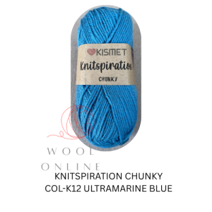 KNITSPIRATION CHUNKY COL-K12-ULTRAMARINE BLUE