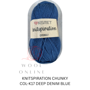 KNITSPIRATION CHUNKY COL-K17-DEEP DENIM BLUE