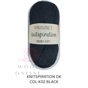 KNITSPIRATION DK COL-K02 -BLACK