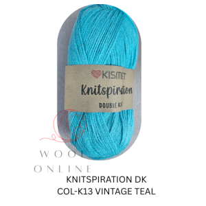 KNITSPIRATION DK COL-K13-VINTAGE TEAL