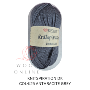 KNITSPIRATION DK COL-K25-ANTHRACITE GREY