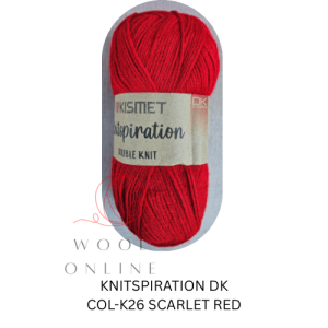 KNITSPIRATION DK COL-K26-SCARLET RED
