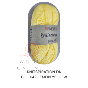KNITSPIRATION DK COL-K42-LEMON YELLOW
