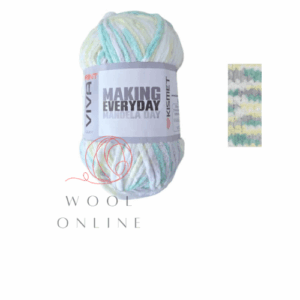 67 BLANKETS VIVA PRINT BULKY - P09 LEMON MERINGUE