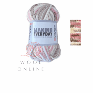 67 BLANKETS VIVA PRINT BULKY - P10 COOKIE CRUMBLE